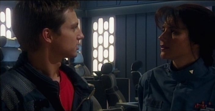 Lieutenant Casey and Commander Drake Lieutenant Casey and Commander Drake