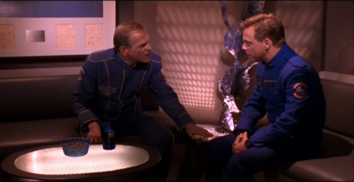 Captain Paulsen and Colonel Blair Captain Paulsen and Colonel Blair